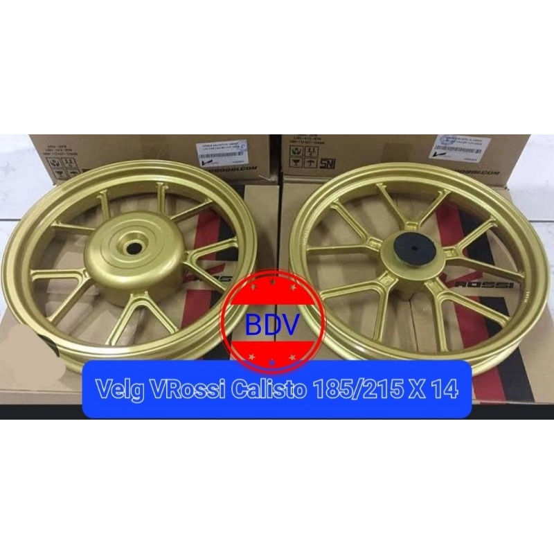 Velg Venom Rossi Calisto Mars Vario 125, Vario 150 Gold (Velg Bintang/ Racing)