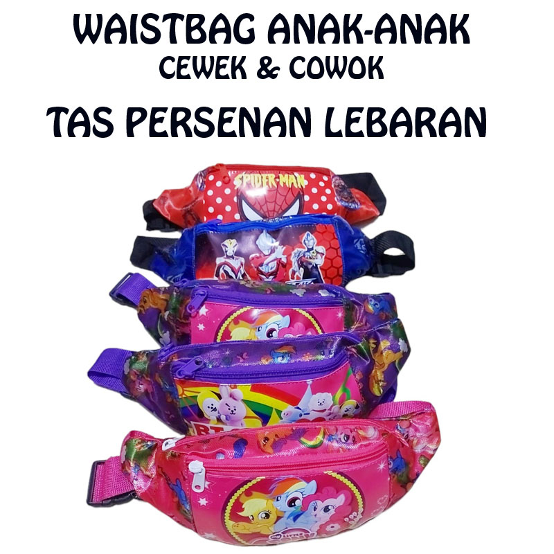 Tas Selempang atau waistbag anak anak Tas Selempang anak Bumbag