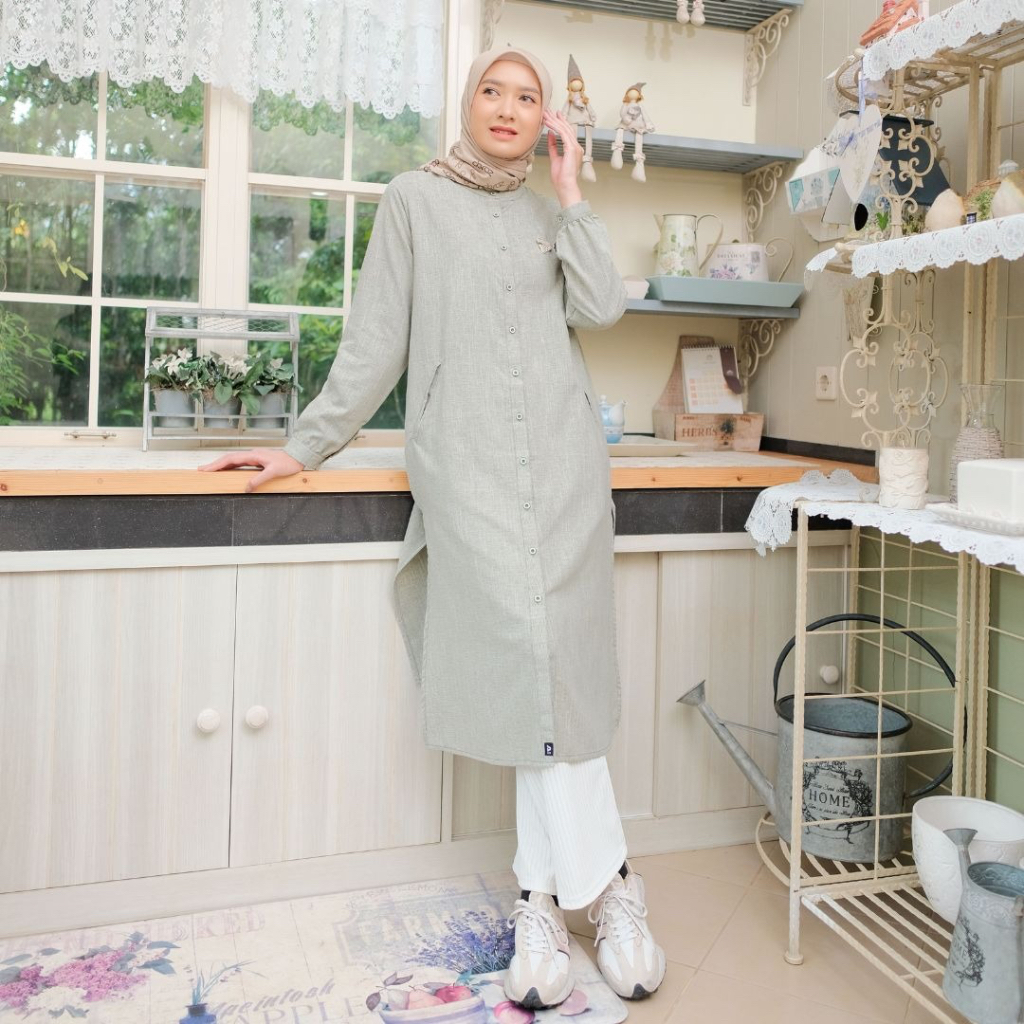 BIG PROMO NARA LONG TUNIK LONG TUNIK TUNIK WANITA BAJU TUNIK WANITA MUSLIM