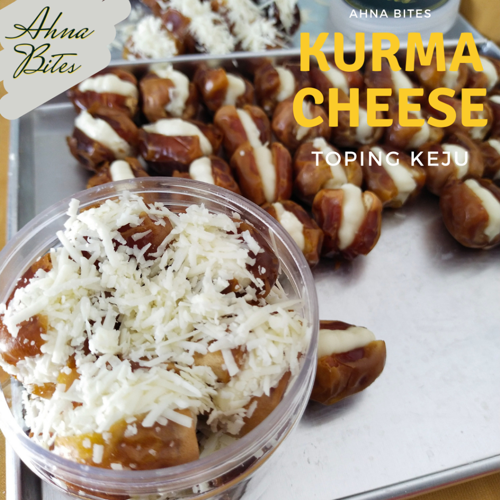 

Termurah Cheese Kurma 250 gram Toping Keju Kurma Cheese Ahna Bites cocok untuk Hampers