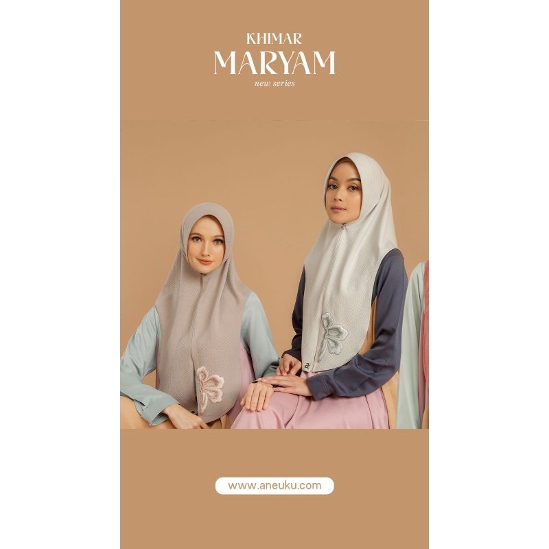 Maryam khimar by Aneuku