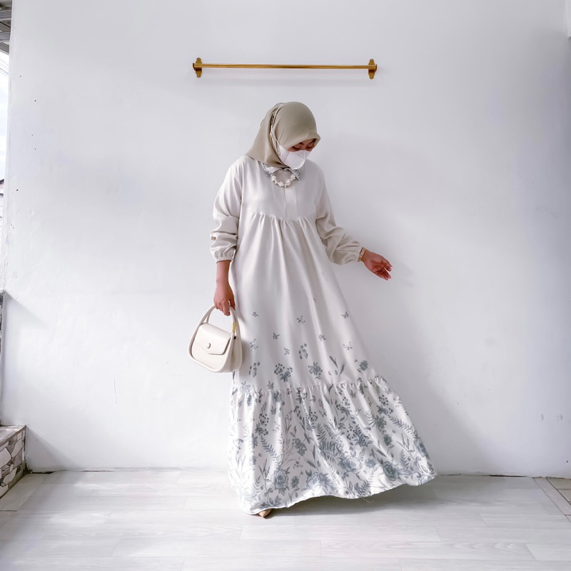 YERIN DRESS | GAMIS LEBARAN WANITA PAKAIAN KONDANGAN MUSLIMAH CEWEK