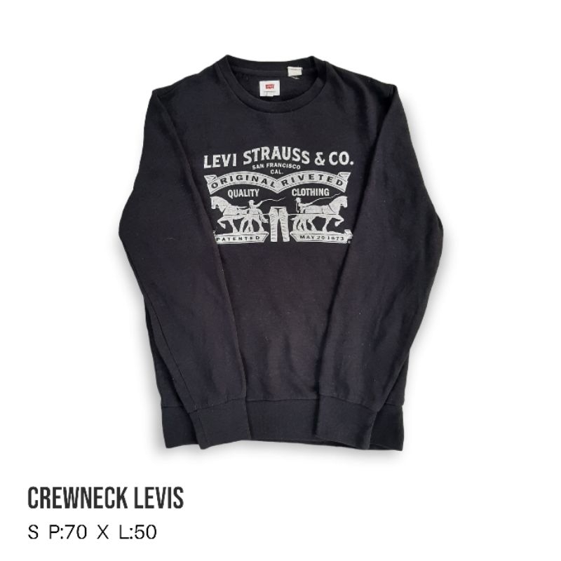crewneck levis second brand