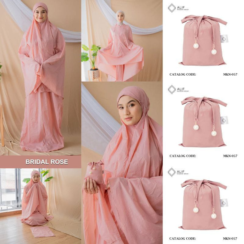 Mukena Mini Travel Parasut Korea by ALF