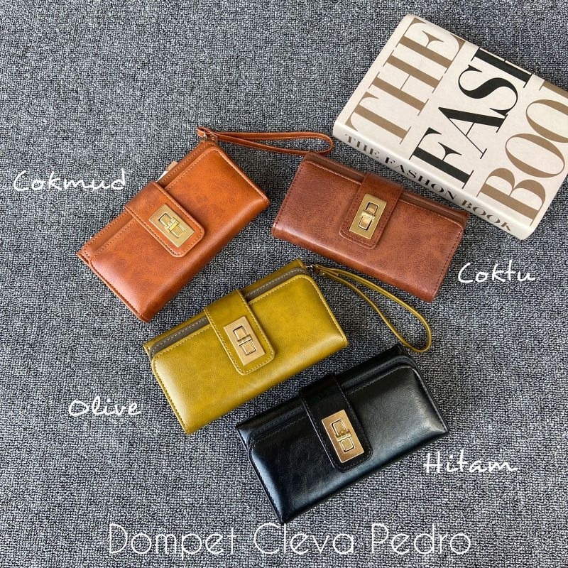 DOMPET WANITA CLEVA PEDRO TERMURAH SIAP KIRIM