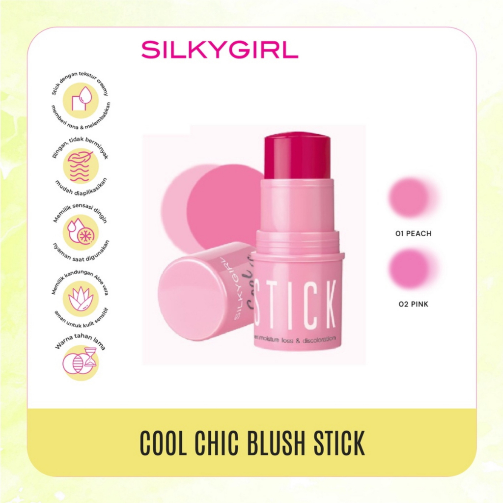 SILKYGIRL Cool Chic Blush Stick | Blush On Stik