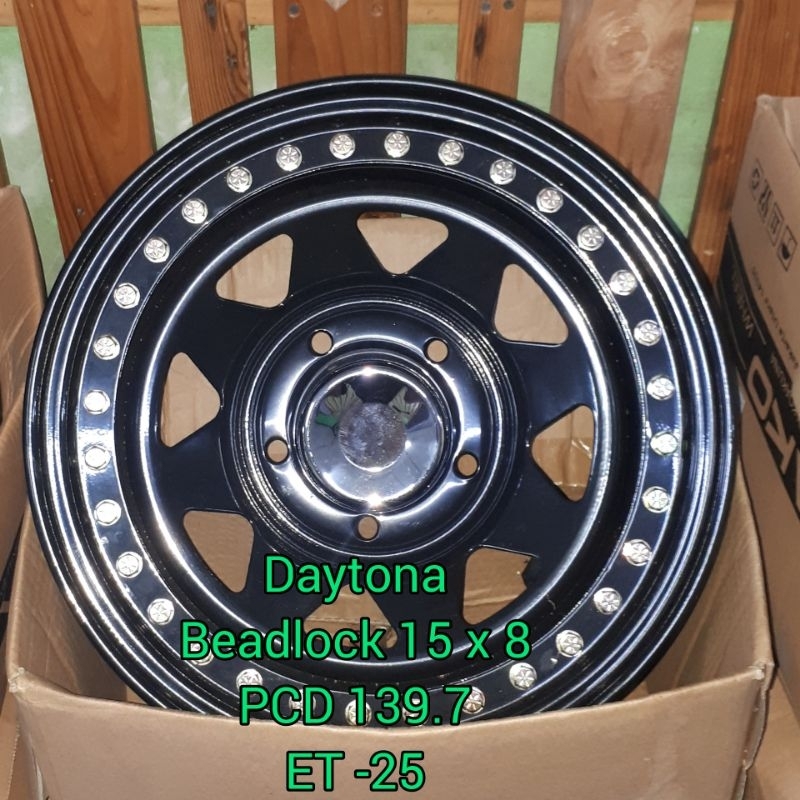 Velg Besi Kaleng Offroad Daytona R15 H5 8inc jimny katana ves