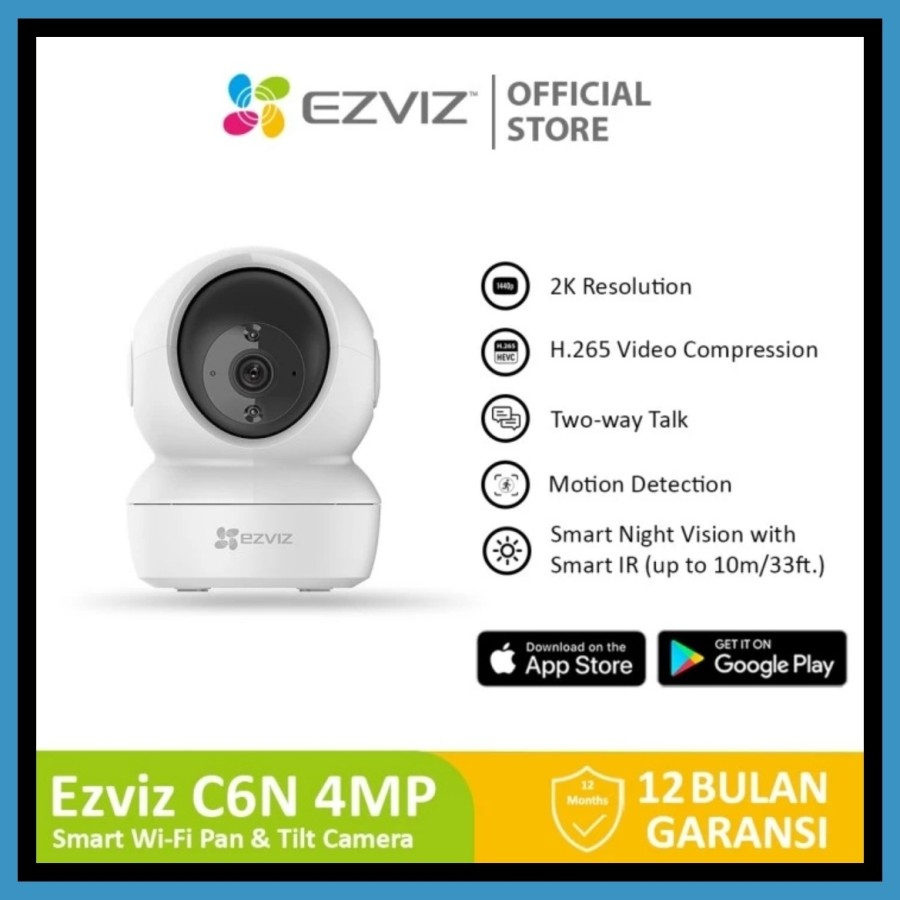 NA - Kamera CCTV 360 EZVIZ - Wifi Night Vision Smart ip Camera C6N