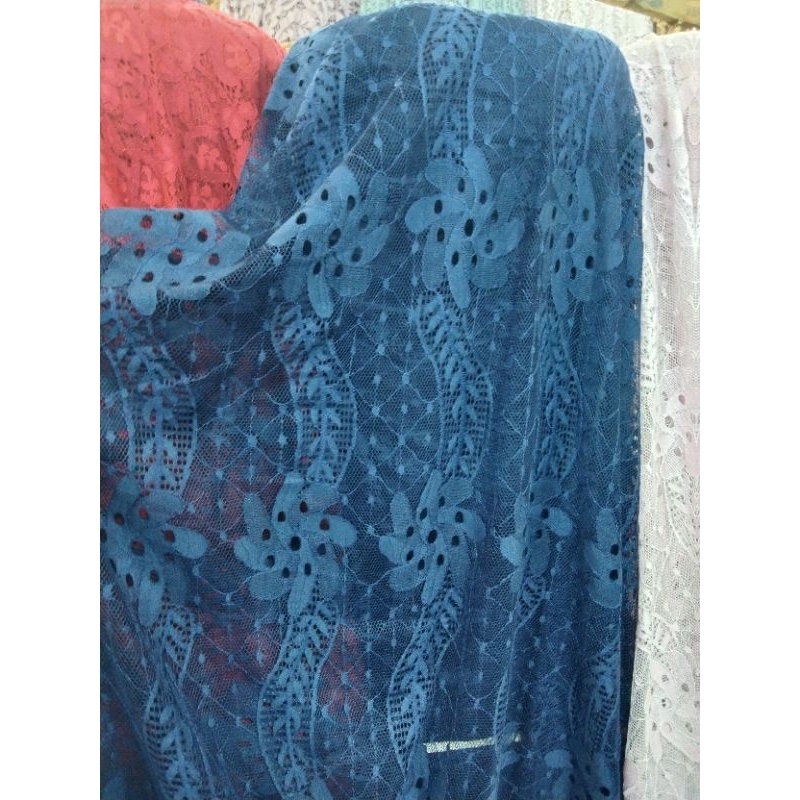 bahan kain brukat katun garment