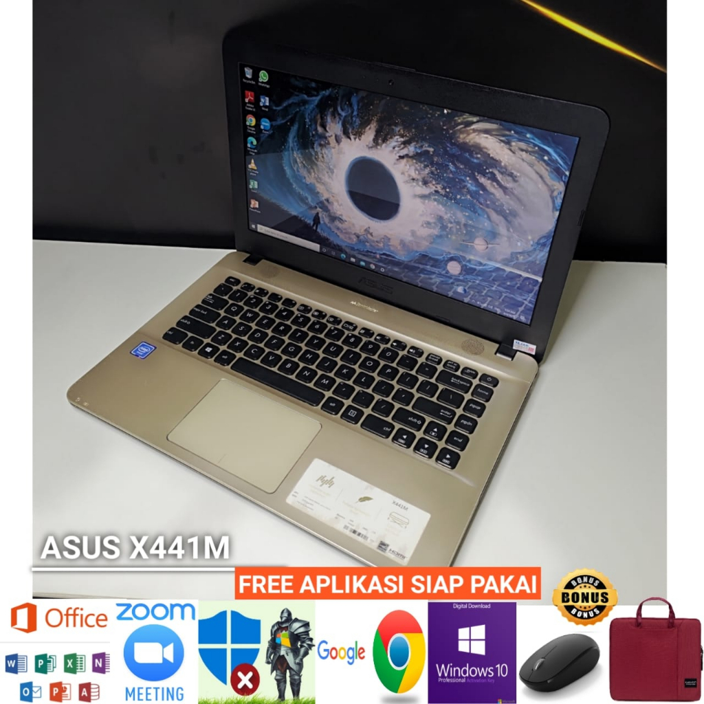 Laptop ASUS X441M intel N4000 Ram 4GB HDD 1 TERA - Windows 10