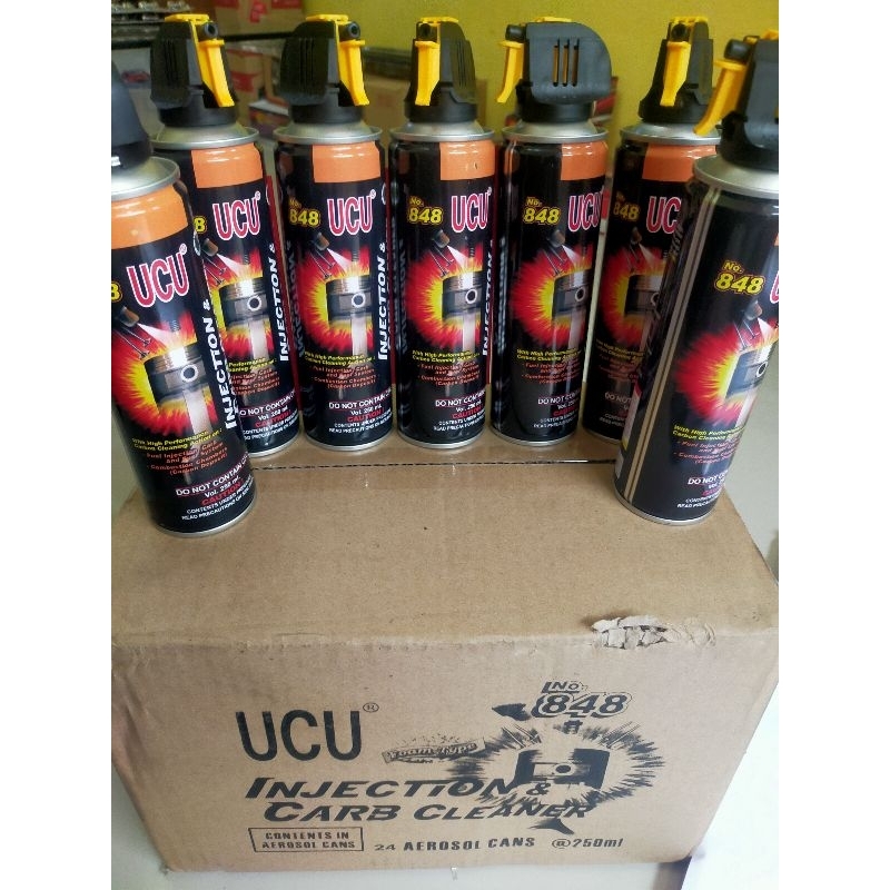INJECTION & CARB CLEANER / JET CLEANER UCU 848 250ML FOAM/BUSA