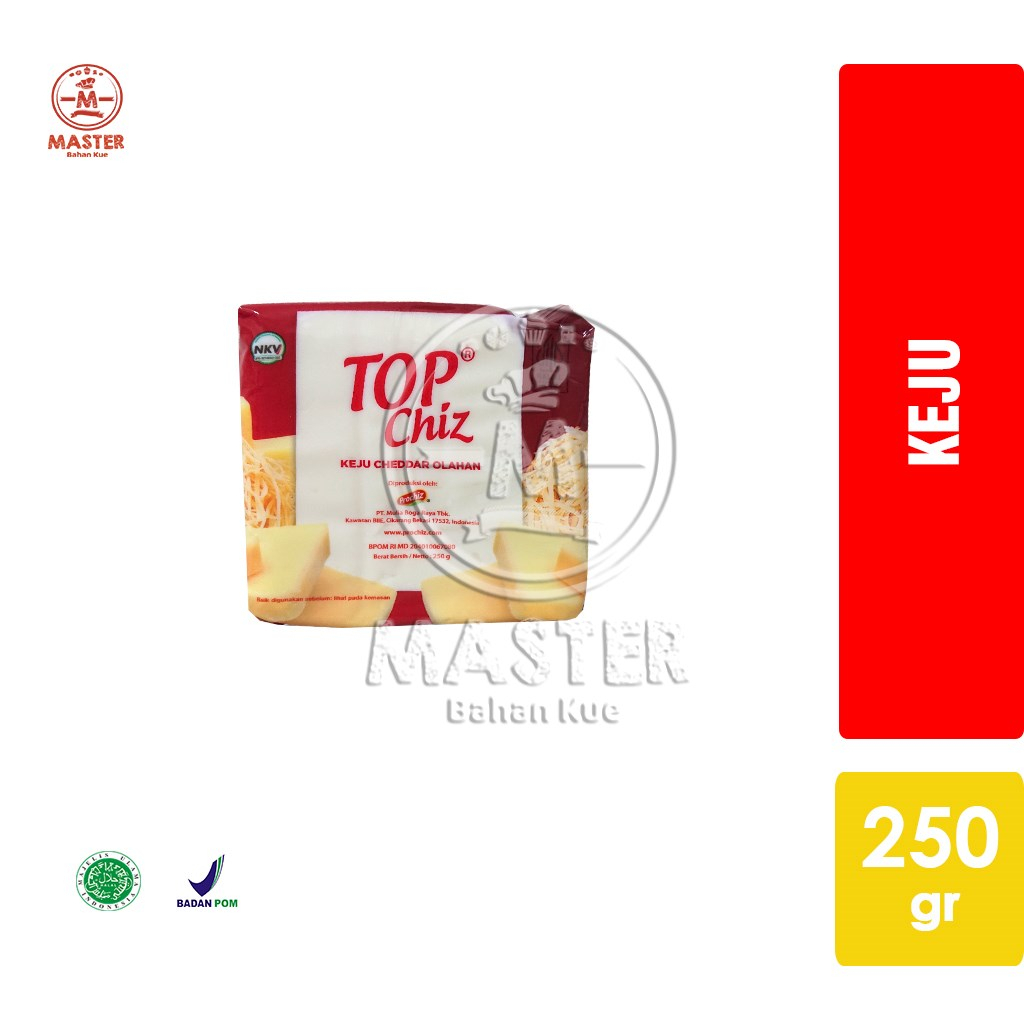 

Top Chiz Cheese Keju Cheddar 250gr