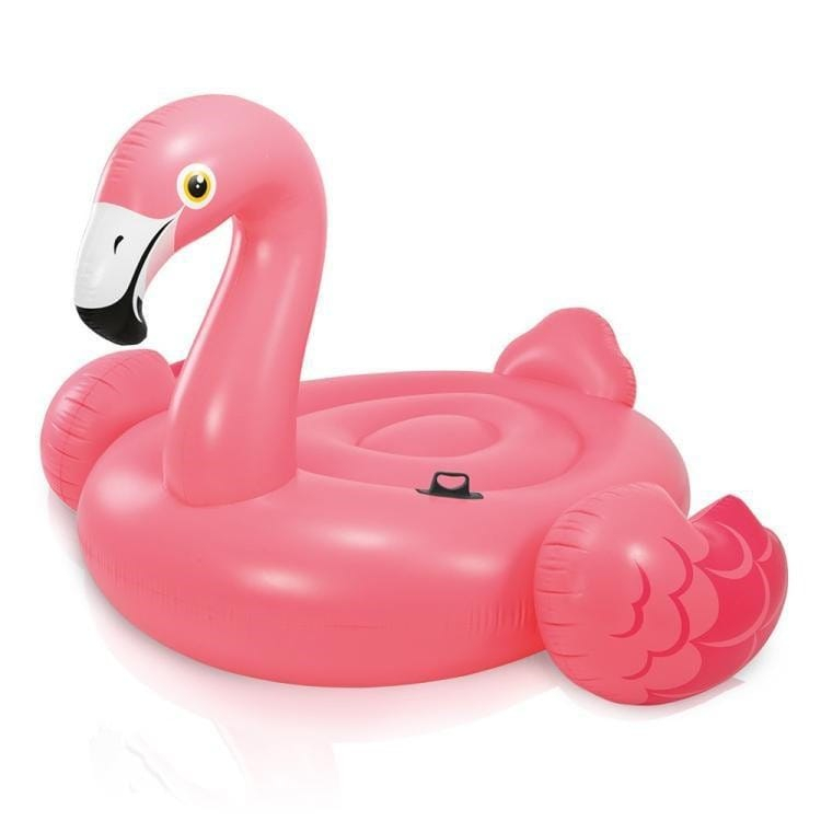 Intex 57558 Pink Flamingo Ride-On 142x137x97cm - Pelampung Renang Anak