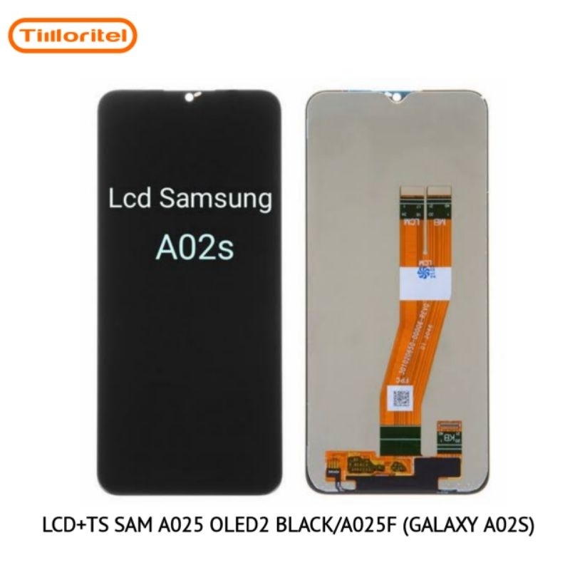 LCD+TS SAM A025 OLED2 BLACK/A025F (GALAXY A02S)