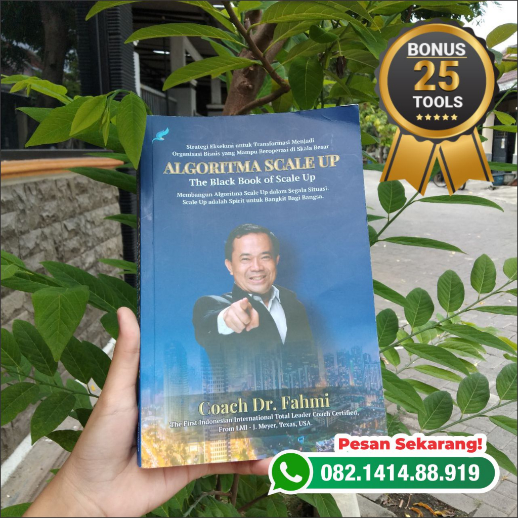 TERLARIS BUKU ALGORITMA SCALE UP BY COACH Dr. FAHMI