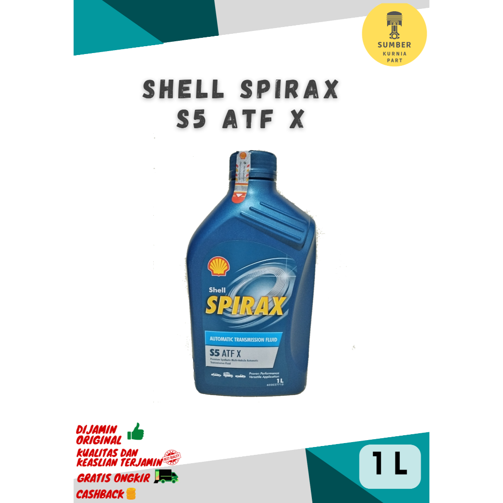Shell Spirax S5 ATF X oli matic original scan barcode