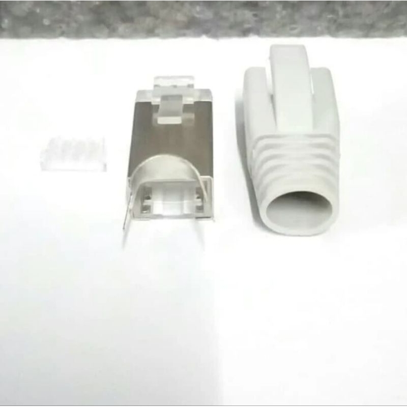 Cat7 Conector RJ45 Cat 7 Cat 6A Shield 8P8C RJ45 Konektor Plug BS36