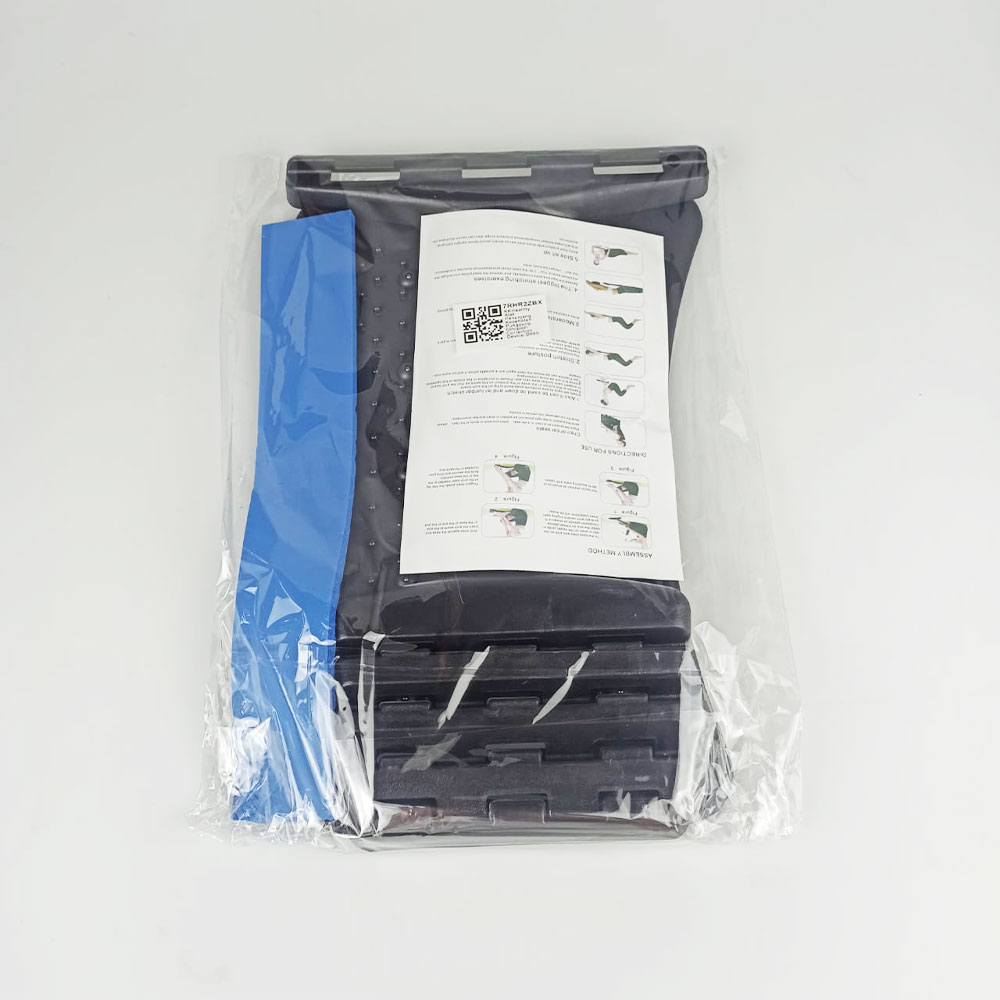 KKHealthy Alat Terapi Punggung Lumbar Spinal Support Waist Relax - D869 - Black/Blue