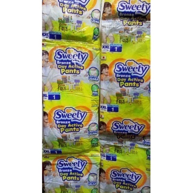 DIAPERS SWEETY BRONZE PANTS RENCENG/RENTENGAN