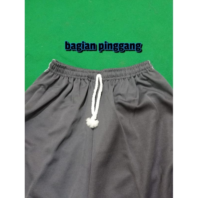 4PCS Celana training panjang anak laki perempuan SD SMP SMK olahraga S M L XL