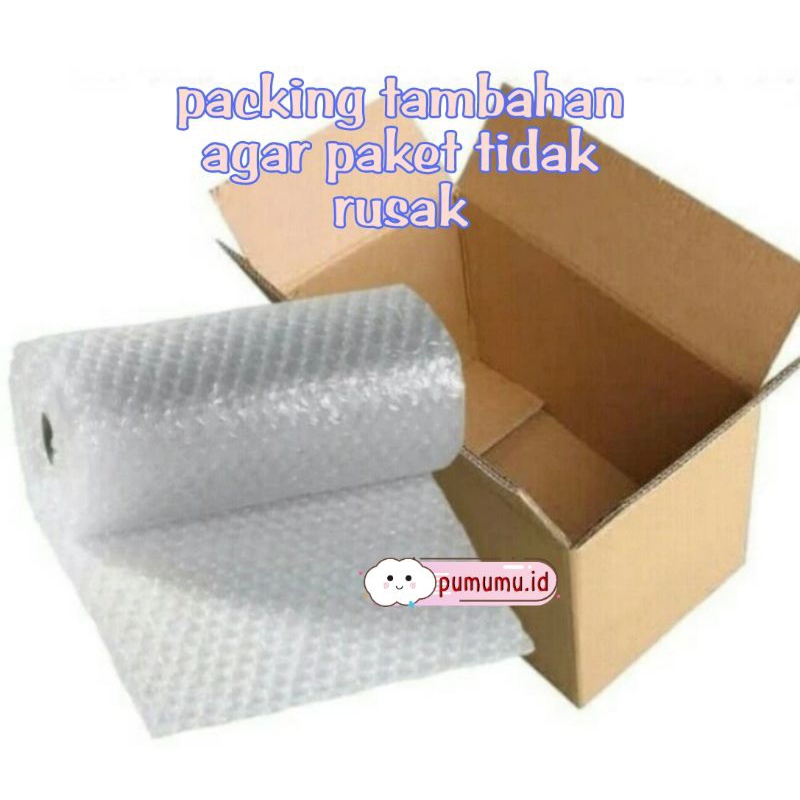 

EXTRA PACKING BUBBLEWRAP / EXTRA PACKING KARDUS