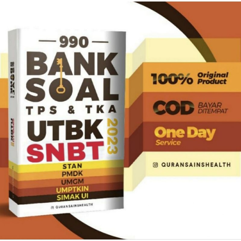 990 BANK SOAL TPS &amp; TKA UTBK SNBT/JALUR MANDIRI PTN PTS