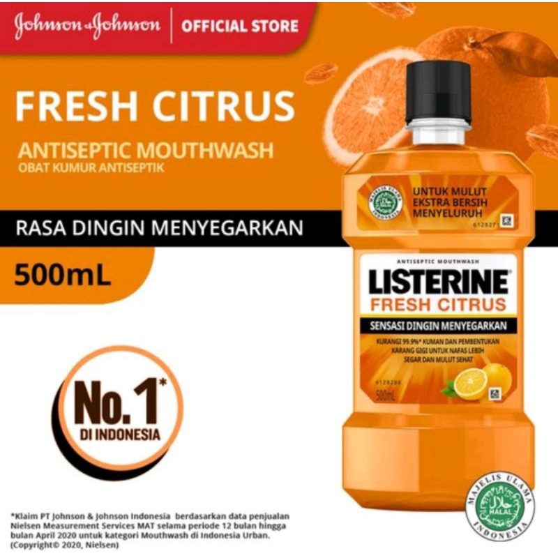 LISTERINE [500ML] OBAT KUMUR
