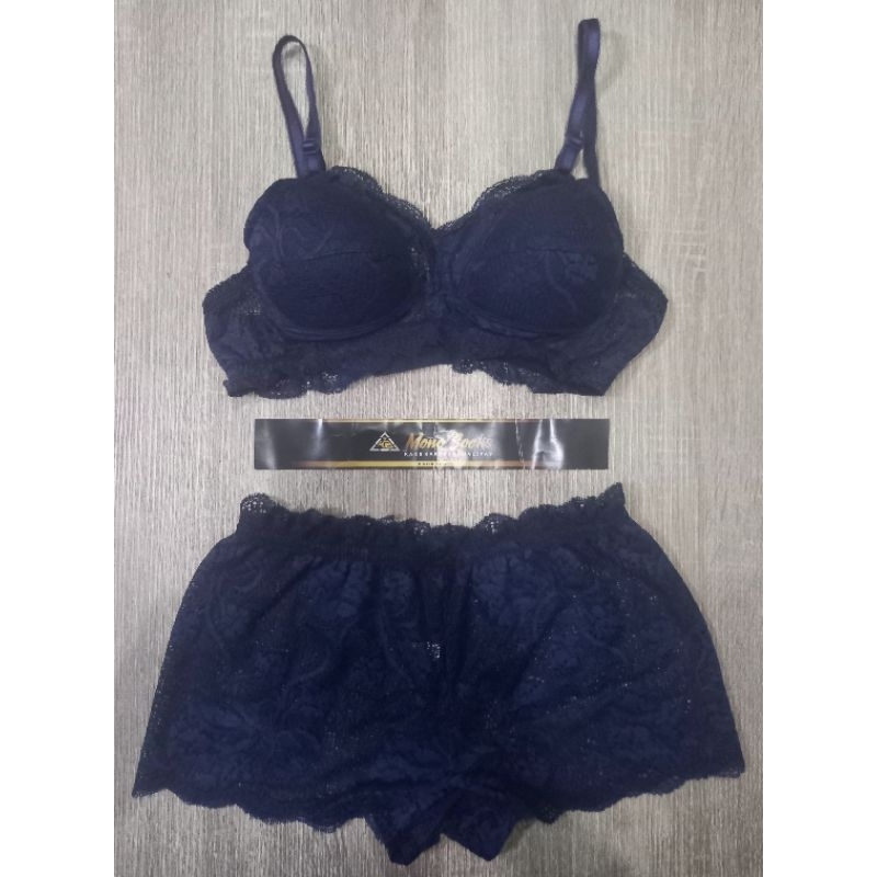 [BIRU NAVY JUPE] BRA SET + CD JUPE BIRU NAVY,SET PAKAIAN DALAM,BRA + CD,LINGERIE,BRA SET BANDUNG