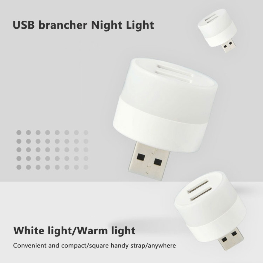 Lampu Led Mini USB T8 I Lampu Baca Portable