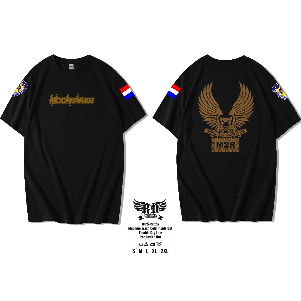 kaos moonraker / baju moonraker gold