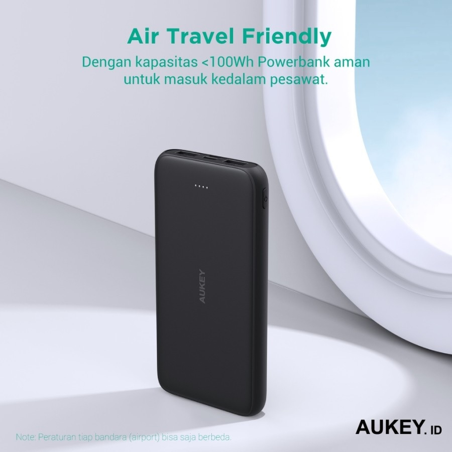 AUKEY PB-N99 - BASIX SLIM II Series - 10000mAh Ultra-Thin Powerbank