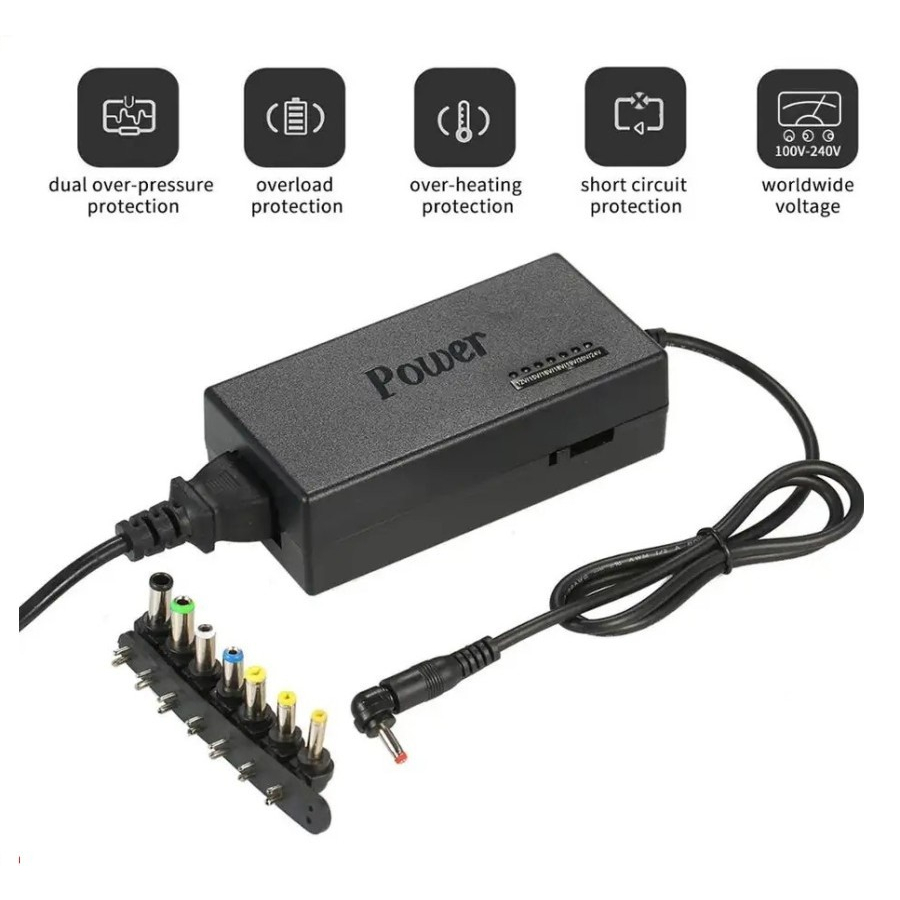 Adaptor Charger Universal 96W Adapter Charger Laptop Notebook