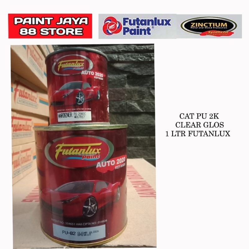 

Cat PU Clear Glos 1Ltr Futanlux (PU82)