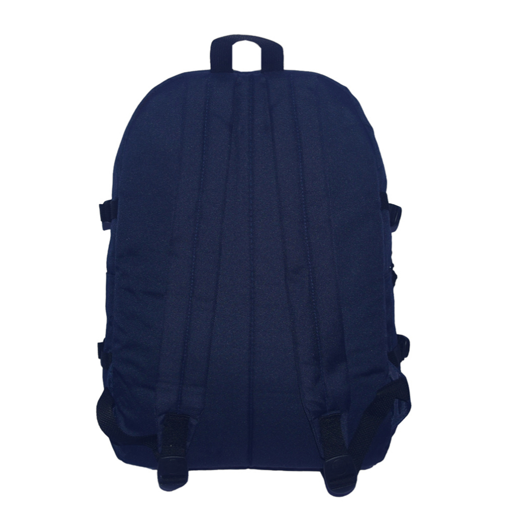 Navy - Tas Sekolah Tas Punggung Ransel Pria Terbaru Backpack Distro Brand Moesim Original