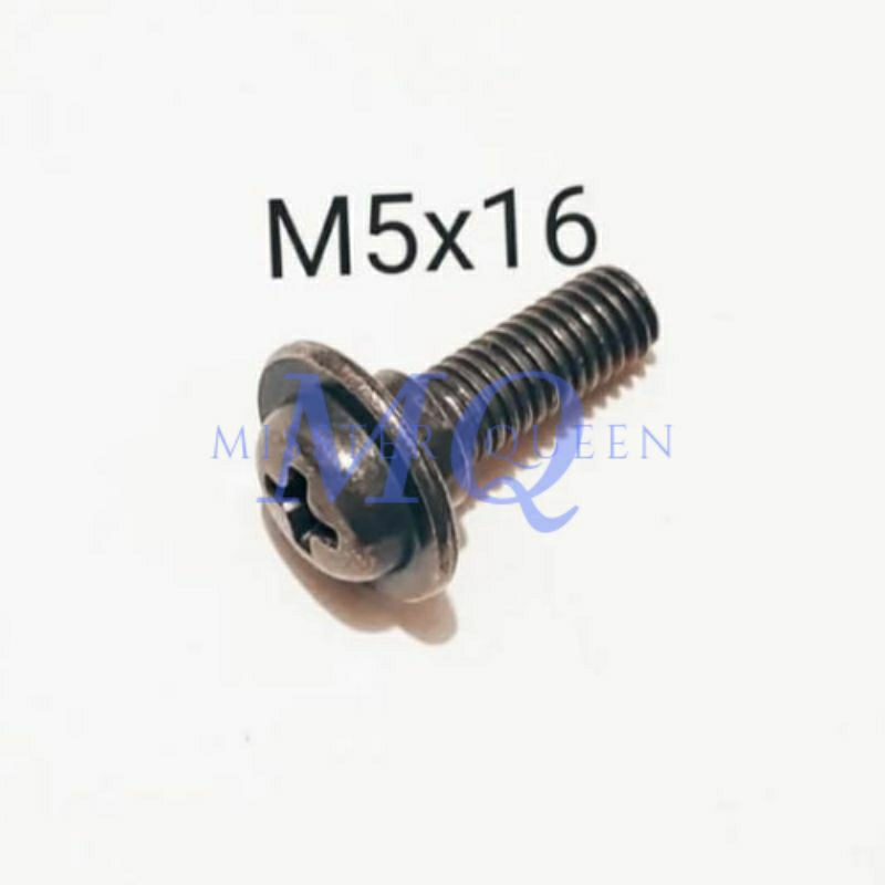 Baut Dasi Motor Baud Dasi 5x16 / M5X16 Motor Honda Supra X 125 Supra Fit & Supra Fit New Karisma dan