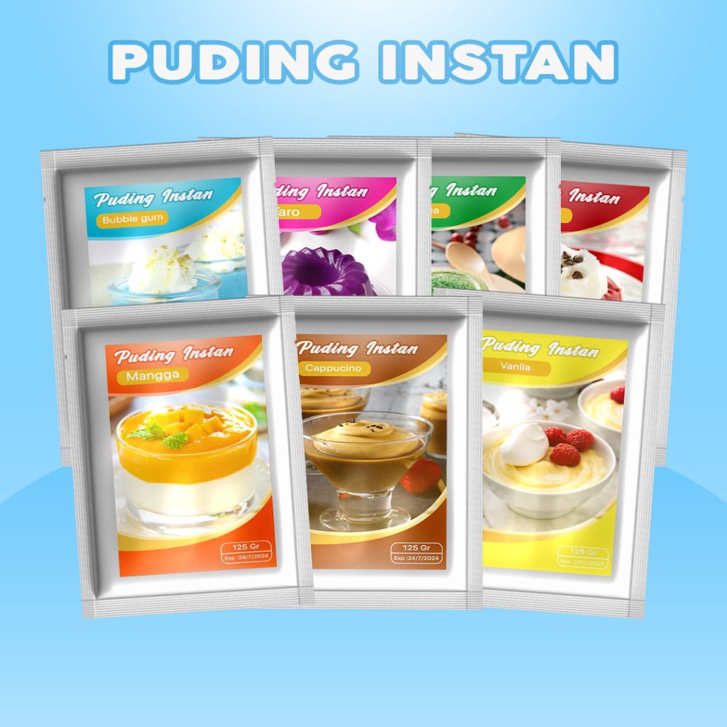 PUDING INSTAN / SILKY PUDING / PUDING POWDER 125GR