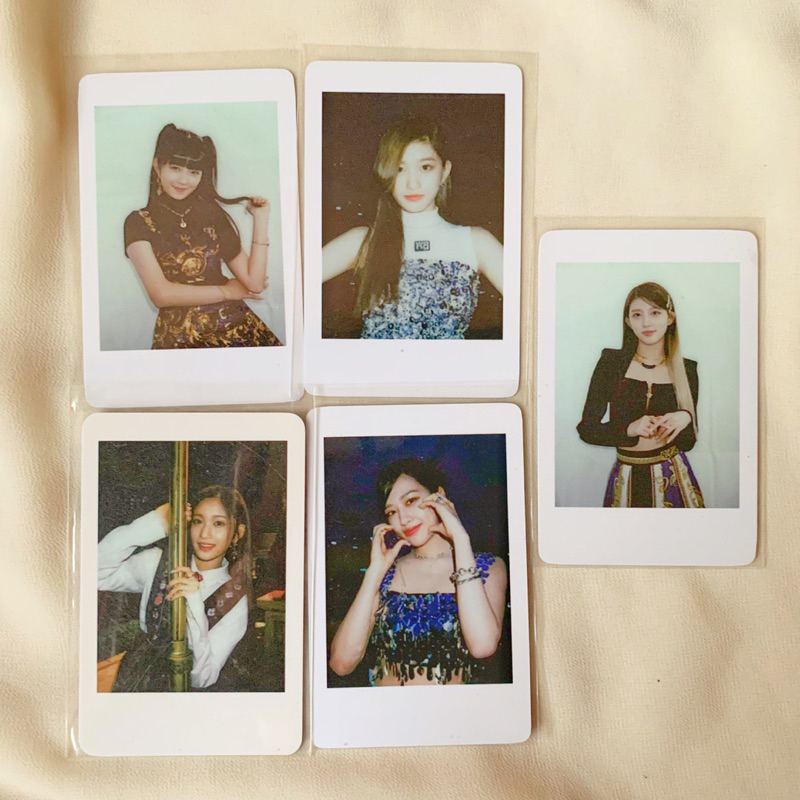 PHOTOCARD POLAROID IVE GAEUL REI YUJIN ELEVEN AFTER LIKE LOVE DIVE