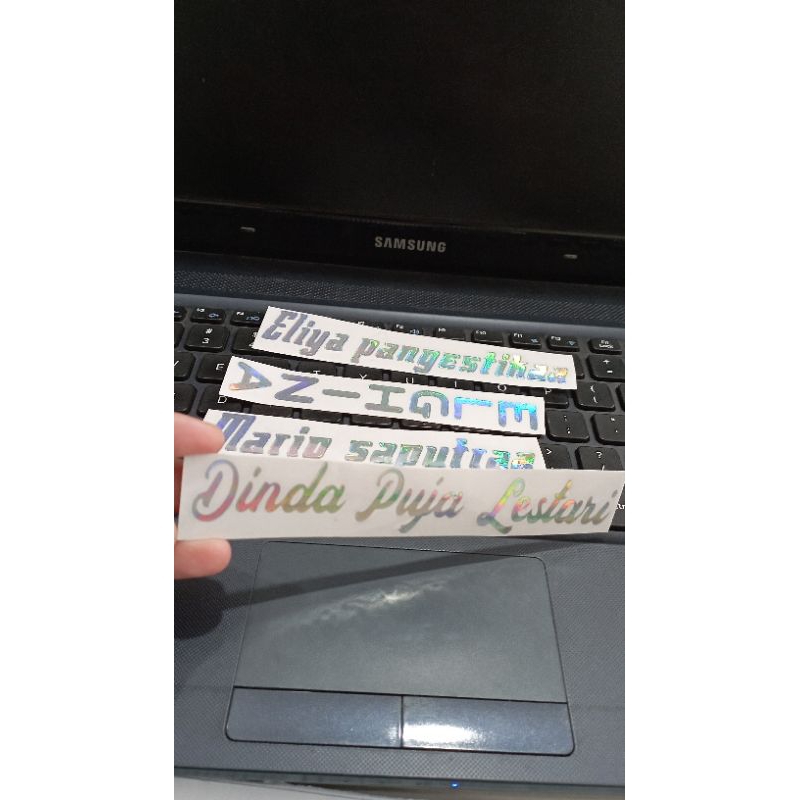 

STIKER HOLOGRAM