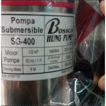 bossco submersible pump SG 400