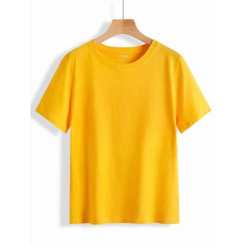 Kaos Polos kuning