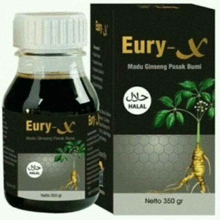 Madu Eury-X Almabruroh Dengan Ginseng Dan Pasak Bumi Eury X