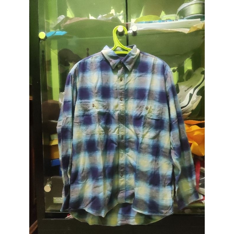 flannel Blue Veterano