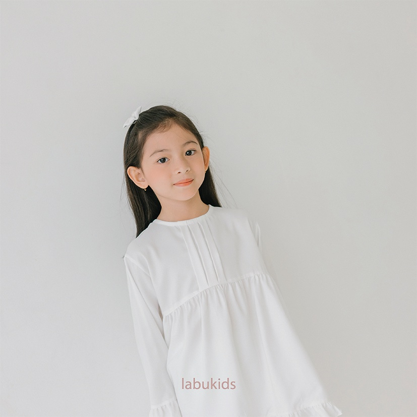 Labu Kids - Rumi Tunic Set / Setelan Tunik Baju Anak Perempuan Lebaran Raya Collection