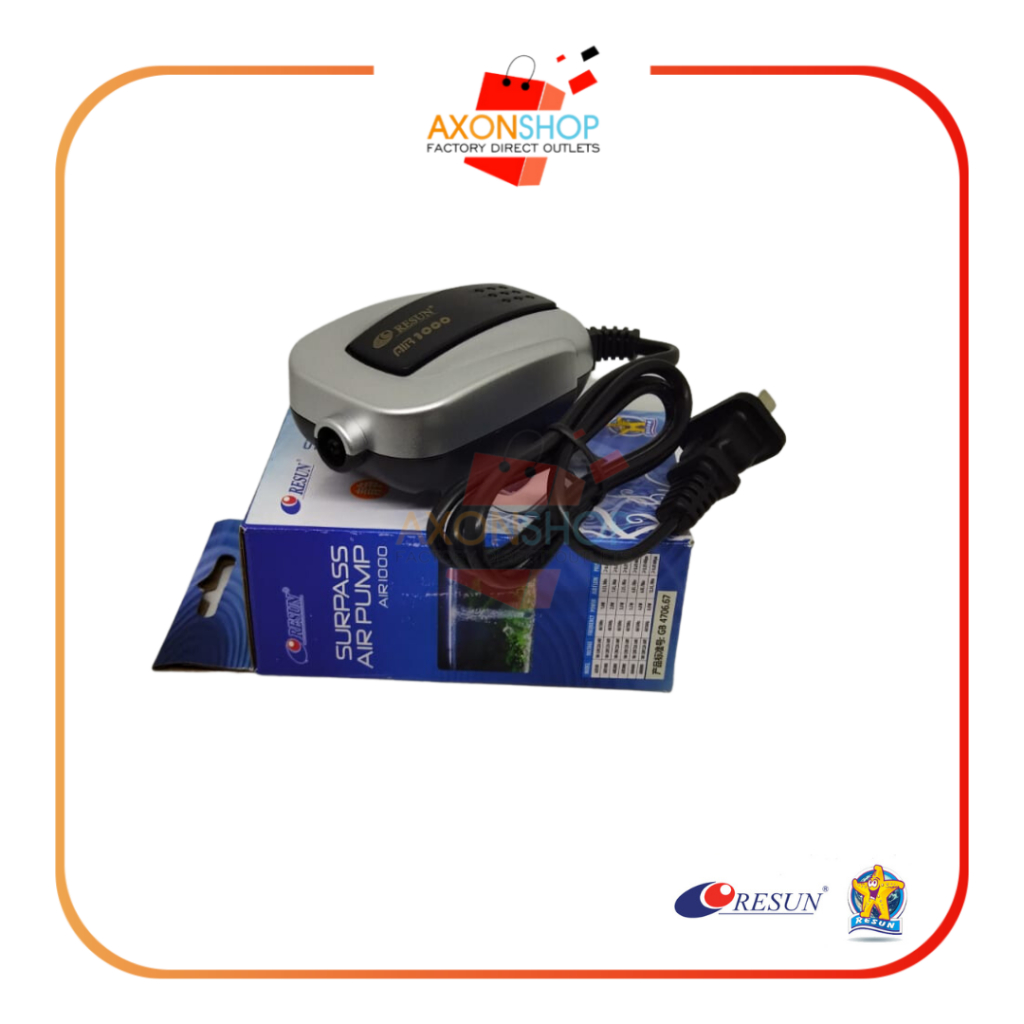 Resun Pompa Aerator AIR-1000 Aquarium Surpass Pump Udara air1000