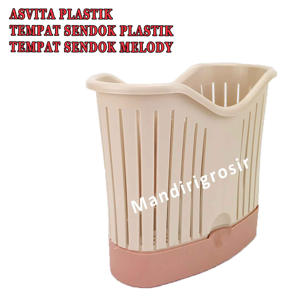 Tempat Sendok Plastik* ASVITA Plastik* Tempat Sendok Melody*Serbaguna