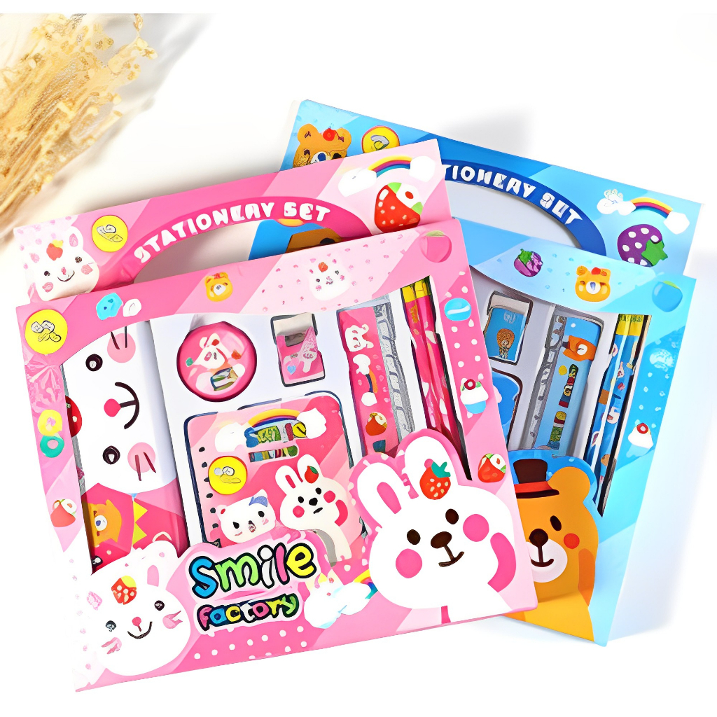 

D3W! Paket Alat Tulis Set Stationery Set Study Anak Karakter TOYSFORHOME