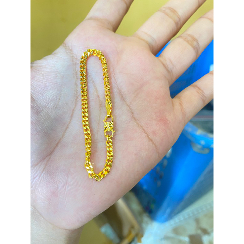 Gelang Lempis anak warna 24k