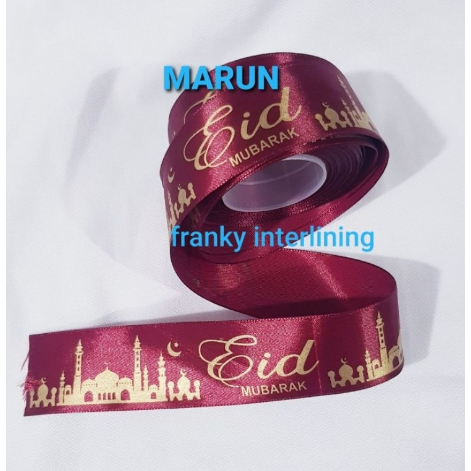 

BISA COD Pita Satin Idul Fitri / Pita Lebaran Hampers Panjang 18 m