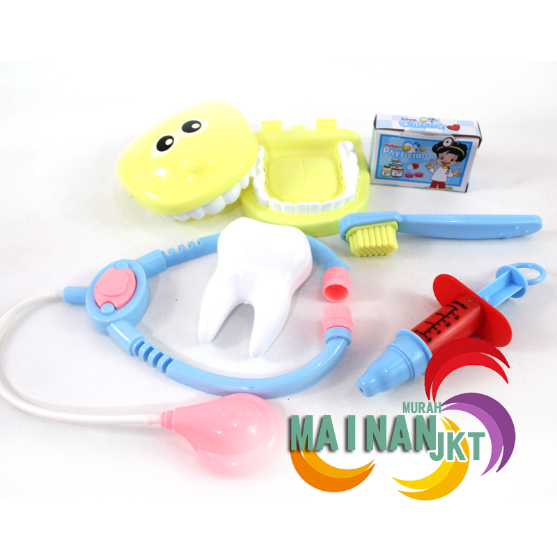 MAINANKEI MAINAN ANAK MURAH DOCTOR PLAY SET 884-9 MAINAN DOKTER GIGI MEDICAL EDUKASI ANAK