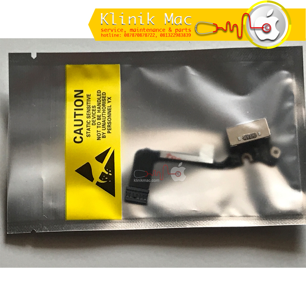 Charging Port Charger Macbook Pro 13" inchi A1502 retina DC Power Jack IN Board 820-3584-A Tahun 201